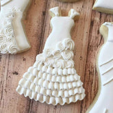 WEDDING DRESSES COOKIE CUTTER SET 5PCS